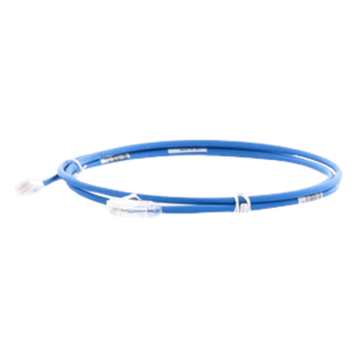 Cable de Parcheo UTP / Cat6A / 28AWG / CM/LSZH / 5 m (16.40 pies) / Azul