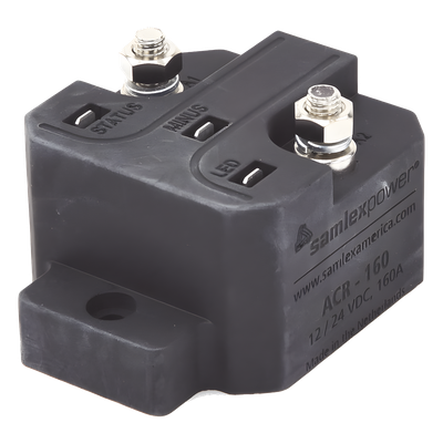 Aislador de Baterías para Vehículos / Detección Automática 12/24 Vcc / 160 A Continuos / 480 A Pico / Control por Microprocesador