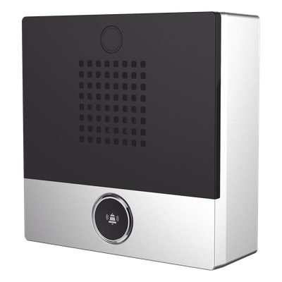 Intercomunicador IP / PoE / 2 Líneas SIP / 1 Relevador / 1 Puerto Entrada / IP54 / Montaje Pared