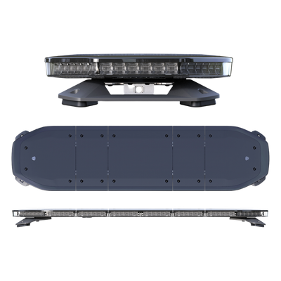 Barra de Luces LED / 48" (121.9 cm) / 216 LED / Dual Color / Óptica 360° / Perfil Ultra Delgado 4 cm (1.6 ft) / Programable USB-C / ECE R65 y SAE