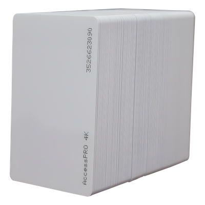 Tarjeta MIFARE Classic / 13.56MHz / 4KB / PVC Imprimible / ISO CR80 / UID 34 Bits
