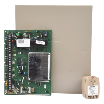Panel de Control de Alarma / 9 Zonas Cableadas / Expansible a 87 Zonas / 8 Particiones / 75 Códigos de Usuario / Compatible Serie 5800