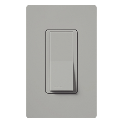 Interruptor de Pared / Un Polo / Paleta Grande / 15 A / 120/277 V / Cargas Generales y Motor / Sin Atenuación