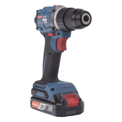 Rotomartillo Inalámbrico / 20V / Brushless / Broquero 1/2" / 2 Velocidades 0-2300 RPM / 60 Nm / 1.5 kg