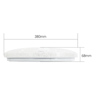 Lámpara de Techo LED / 40W / 3000 Lúmenes / 3 Temperaturas de Color 2700K-6500K / Ángulo 120° / IP20 Interior / Vida Útil 50,000 Horas