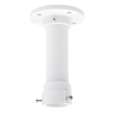 Montaje de Techo / Tubo 20 cm / Aluminio / Blanco / 116.5 x 200 mm / 0.66 lb