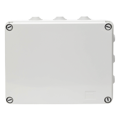 Caja Estanca de Derivación / 12 Entradas / IP55 / IK08 / 240x190x90 mm / Libre de Halógenos / -24 a 60°C