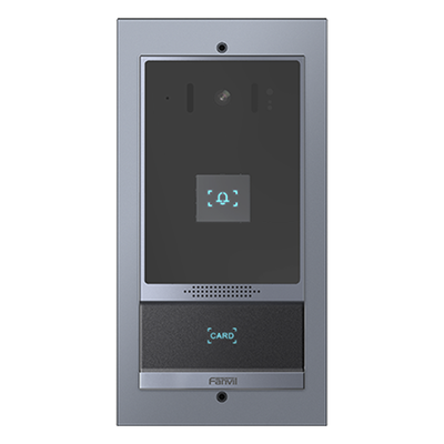 Videoportero IP / 2 Megapixel Full HD / SIP y ONVIF / 2 Relevadores / Control de Acceso RFID / IP66 e IK07 / PoE 802.3af