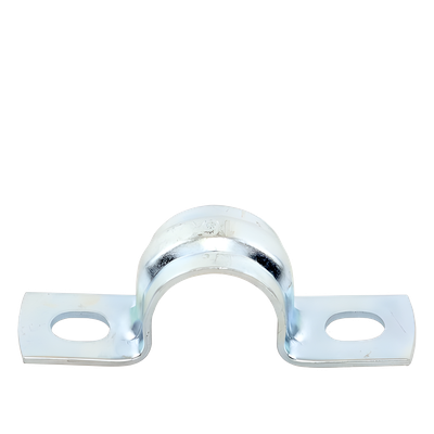 Abrazadera Omega / 5/8" (15.87 mm) / Acero Cincado / Carga 30 kg / Conduit y Cables Ligeros
