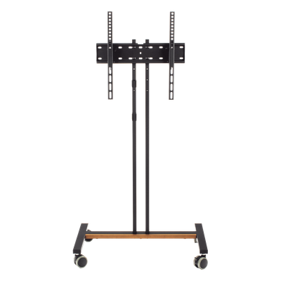 Soporte Móvil para TV / Hasta 55 Pulgadas / Carga 35 kg (77 lbs) / VESA 200x200 a 600x400 / Ruedas con Frenos / Altura Ajustable 4 Posiciones
