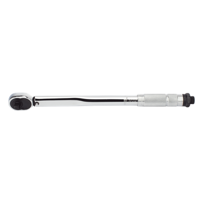 Torquímetro Ajustable con Matraca / Rango 19-110 Nm / Cuadro 3/8" / Acero 40Cr Anticorrosión / Sistema de Seguridad