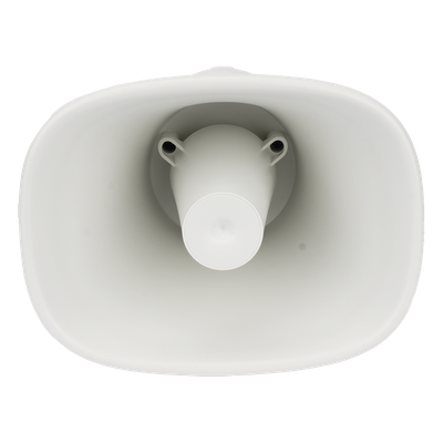 Bocina IP / 25 Watts / 124 dB / IP67 / Entrada de Alarma / SIP e ISUP / Sin Amplificador
