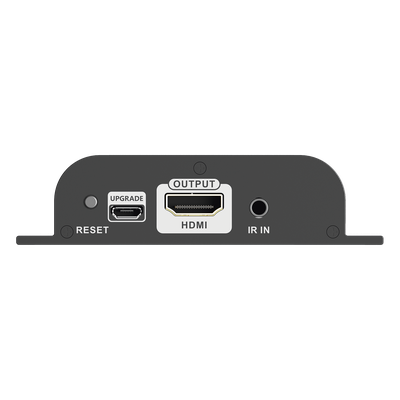 Receptor HDMI IP / 4K @ 60 Hz / Extensión 120 m (393.7 ft) / Cat 6 / IR Bidireccional / Latencia Ajustable