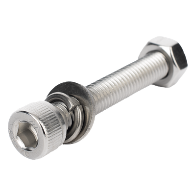 Tornillo de Acero Inoxidable / M8 x 55 mm / Montaje Fotovoltaico / Anticorrosivo / Exterior Extremo
