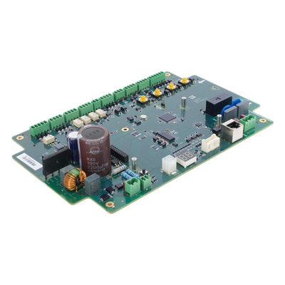 Cuadro de mando / Protección contra descargas / 4 salidas de relé / Puertos RJ-45 / Compatible DS-TMG520 / 3m-4m-6m (10-13-20 ft)