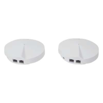 Sistema Mesh Wi-Fi / Doble Banda AC1300 Mbps / 2 Puertos Gigabit WAN/LAN / 4 Antenas Internas / Administración por App / Cobertura Extendida