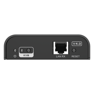 Receptor KVM IP / 1080P @ 60 Hz / Extensión HDMI 120 m (393.7 ft) / Red Gigabit / 253 Receptores / USB Remoto / STP-UTP CAT6-CAT6A