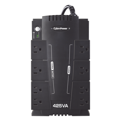 UPS Standby / 425 VA / 255 W / 8 Tomas NEMA 5-15R / 4 con Batería + 4 Protección / Topología Standby / USB de Gestión