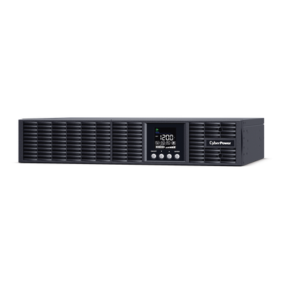 UPS Online Doble Conversión / 1000 VA / 900 W / 8 Tomas NEMA 5-15R / Onda Senoidal Pura / Rack o Torre 2 UR / LCD a Color