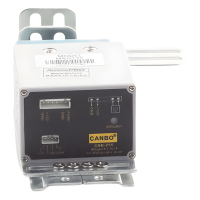 Chapa Magnética / 175 lbs (79.4 kg) / 12-24V AC/DC / Puertas Corredizas / Indicador de Estado / Fail-Safe