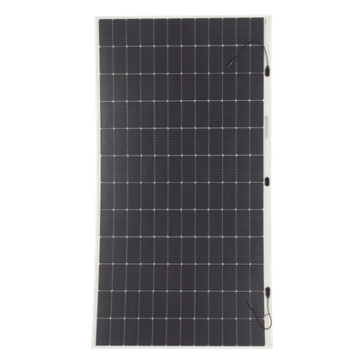 Módulo Solar Flexible / 520 W / 22.8% Eficiencia / IP68 / Radio Curvatura 0.5 m (1.64 ft) / Resistencia 5400 Pa