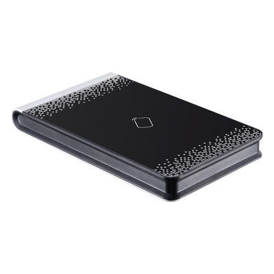 Enrolador de Tarjetas USB / Dual Frecuencia 13.56 MHz y 125 kHz / MIFARE y Proximidad EM / USB 2.0 Plug-and-Play / -20°C a +65°C (-4°F a +149°F)