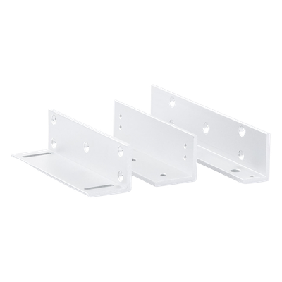 Kit de Brackets de Montaje Z y L / Aluminio Reforzado / 182 x 40 x 24.3 mm / Para Chapa Magnética