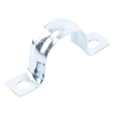 Abrazadera Omega / Conduit 1" (25.4 mm) / Acero Cincado 5 micras / Carga 30 kg / Espesor 0.9-1.2 mm