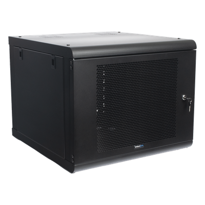 Gabinete de Pared / 9U / 635mm Profundidad / 19 in Rack / Acero Reforzado / 2.08 ft Profundidad