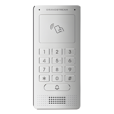 Audioportero IP / SIP / RFID y Teclado Retroiluminado / IP65 / IK06 / 3 Entradas y 2 Salidas de Alarma