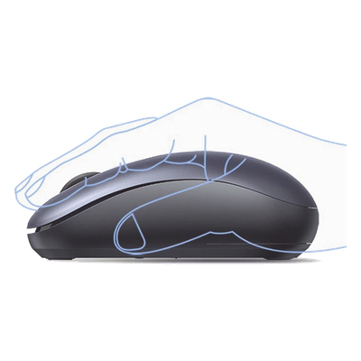 Mouse Inalámbrico / 2.4 GHz / 4 Niveles DPI 800-2400 / Alcance 10 m (32.8 ft) / 3 Botones Silenciosos / Multiplataforma