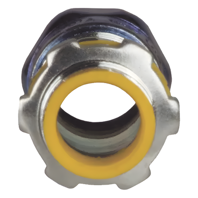 Conector de Compresión / Acero Galvanizado / 1 1/2 in / Impermeable / Pared Delgada
