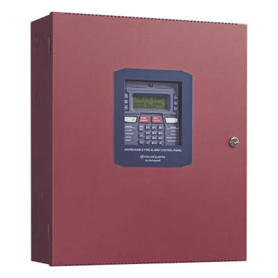 Panel de Control de Alarma Contra Incendios Direccionable / 198 Puntos / 1 Lazo SLC / Comunicador Dual IP/POTS / 4 Circuitos NAC / Alcance 3,000 m (10,000 ft)