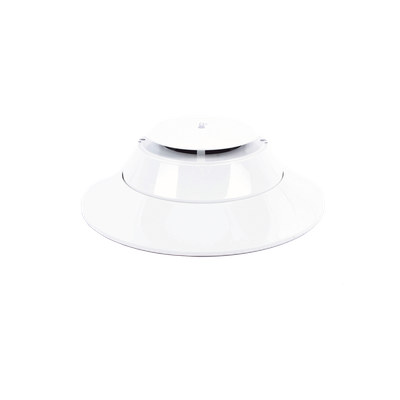Detector Térmico Direccionable / Activación Fija 57 °C (135 °F) / Tecnología SK / 15 a 32 VDC / Base Incluida / Color Blanco