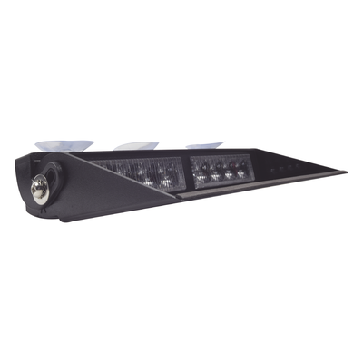 Luz de advertencia interior / 8 LED Gen III / 22 patrones de destello / 12 VCC / 2 A máx / Montaje por succión