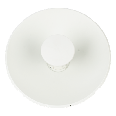 Antena direccional tipo plato / 25 dBi / 5.150-7.125 GHz / MIMO 2X2 dual-pol / IP67 / 7° haz / Acero con pintura en polvo