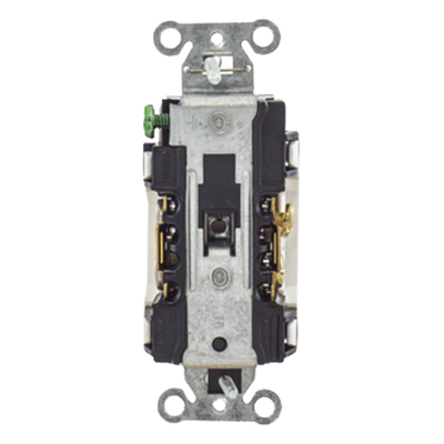 Contacto Duplex Decorador / 20 A / 125V / NEMA 5-20R / 2 Polos 3 Hilos / Resistente a Manipulaciones / Grado Industrial / 3.28 x 1.14 x 1.29 in