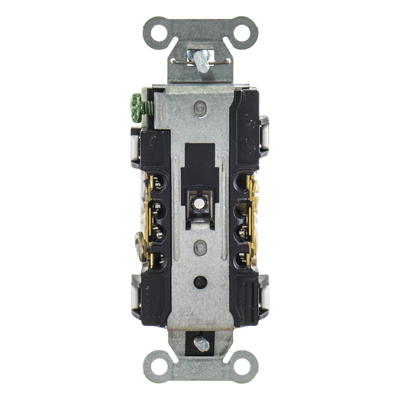 Receptáculo Dúplex / 20 A / 125 V / 2 Polos 3 Hilos / Calibre 14-10 AWG / Montaje en Pared
