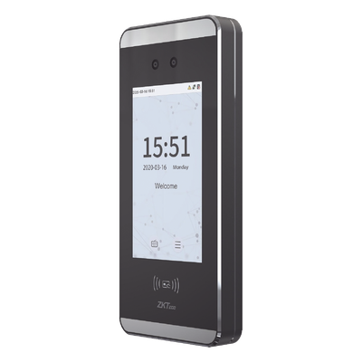 Terminal de Reconocimiento Facial / 3,000 Usuarios / Pantalla 5" / Lector EM / Anti-Sabotaje / TCP-IP / RS485 / 2 m (6.6 ft)