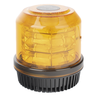 Burbuja de señalización / 12 LEDs ámbar / 10-30 VDC / IP66 / 24W / Ø115×126 mm / 0.38×0.41 ft