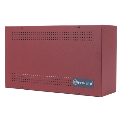 Gabinete de Baterías / Capacidad 2 x 17 Ah / Montaje Inferior FACP / Entrada por Conduito / Separación 15.24 cm (6 in)