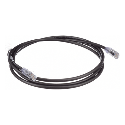 Cable de Parcheo UTP / Cat6A / 24 AWG / CM / 2.13 m (7 pies) / Negro