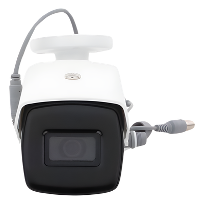 Bala TURBOHD / 4K 8.29 MP / Gran Angular 102.9° / Lente 2.8 mm / IR EXIR 60 m / Exterior IP67 / dWDR / -40°C a 60°C