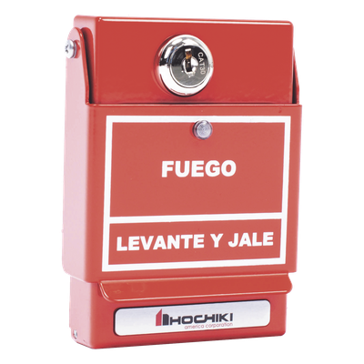 Estación Manual Direccionable / Doble Acción / LEDs Bicolor / Metal / Caja 4'