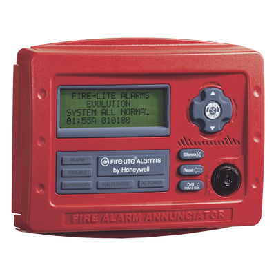 Anunciador Remoto LCD / 80 Caracteres Retroiluminados / Interfaz ANN-Bus 2 Hilos / Hasta 8 Unidades por Panel / Alcance 1,800 m (5,905.5 ft) / Certificado UL 864