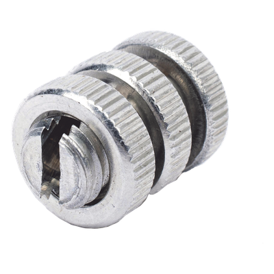 Abrazadera para Cerco Eléctrico / Doble Nivel de Sujeción / Aluminio Anticorrosión / Sin Herramientas / Cable hasta 2.5 mm