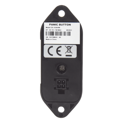 Botón de Pánico para Alarma de Emergencia / LED Indicadores de Estado / Giroscopio y Acelerómetro / 5 VCC / -20°C a 60°C