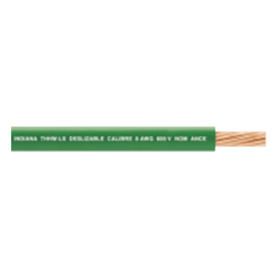 Cable THW-LS / Calibre 12 AWG / 19 Hilos / Verde / Bobina 100 m (328 ft)
