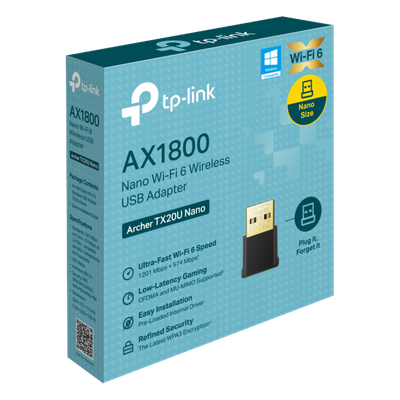 Adaptador USB Wi-Fi / Dual Band AC600 / 2.4 GHz y 5 GHz Simultáneas / Antena Omnidireccional / Diseño Nano
