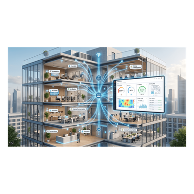 Plataforma IoT / Licencia Anual / Sin Código / LoRaWAN + MQTT + Webhook / Dashboards Personalizables / Alertas Inteligentes